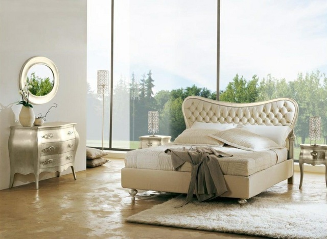 Boxmadrass-klassisk-design-quiltad-i-läder-look-vägg-av-glas-komplett