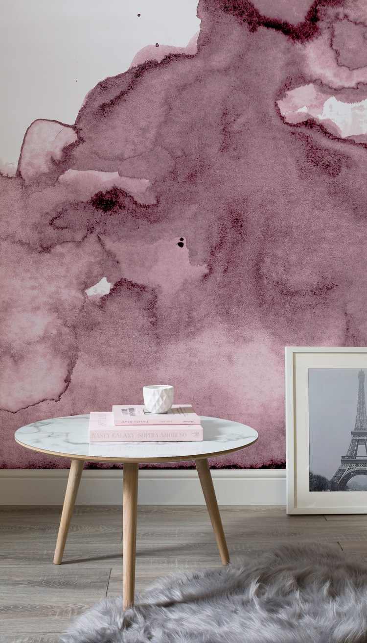 sovrum-skymning-rosa-tapeter-akvarell-look