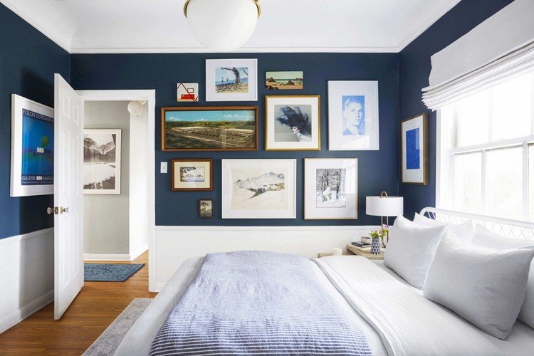väggfärg blå för sovrum maritim dekorationstips