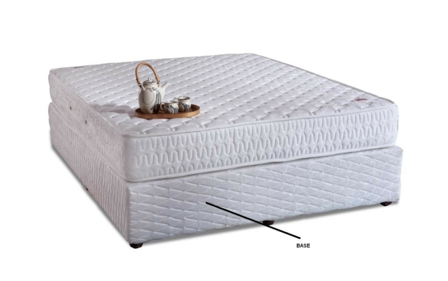 Komfort med en madrassbas med boxmadrass