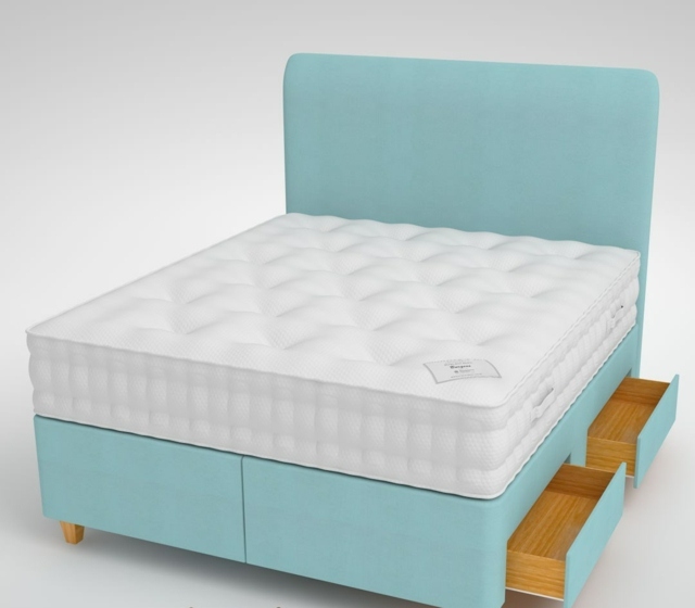 Himmelblå-säng-box-spring-säng-med-lådor