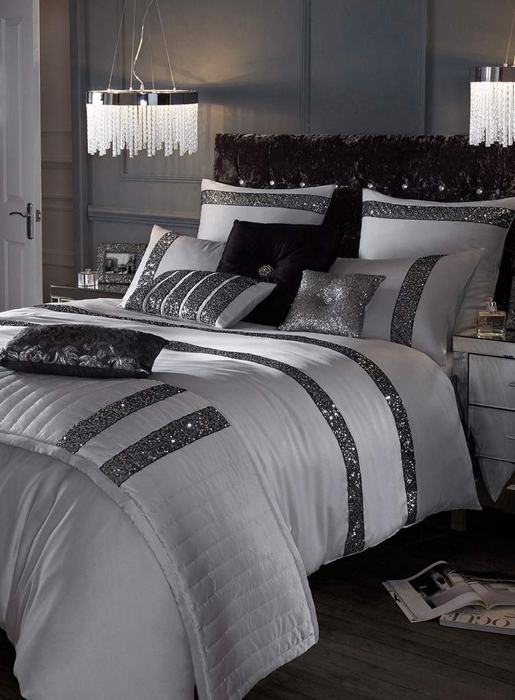 sovrum-romantisk-lyx-sängkläder-kylie-minogue-saffia-silver