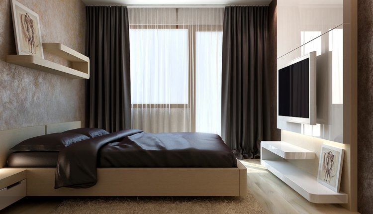 gardin-design-sovrum-brun-inspiration-levande-vägg-vit-högglansig