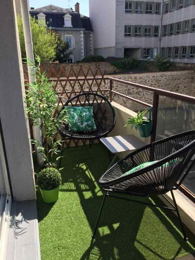 smala balkongmöbler möbleringstrender utomhus