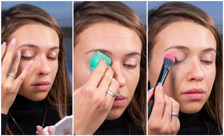 Eyelids prime concealer som en ögonskuggbas