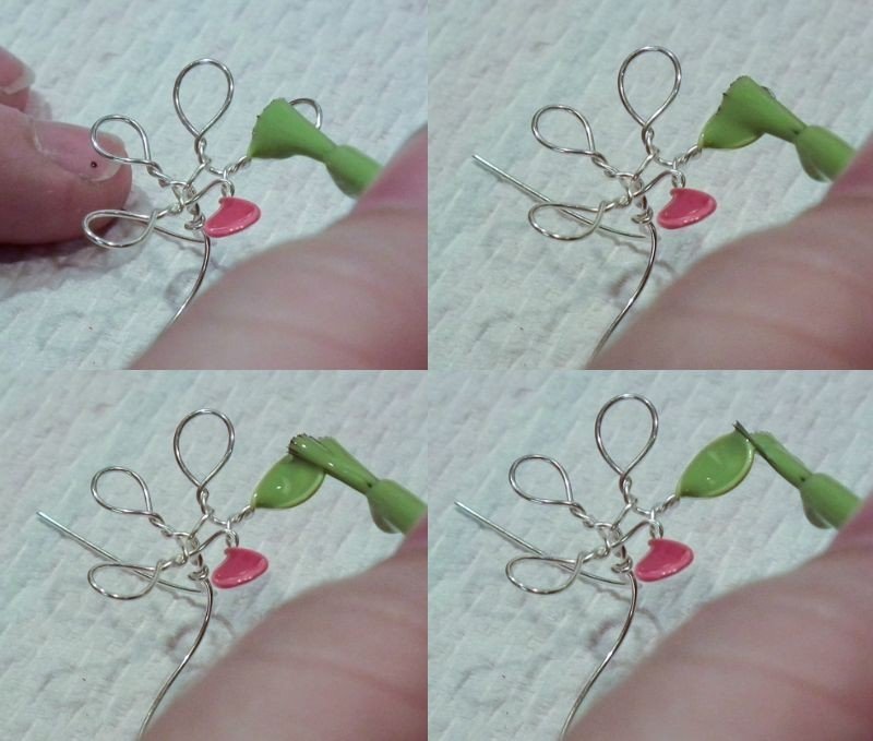 Smycken-gör-det-själv-instruktioner-tråd-blomma-smycken-wrap