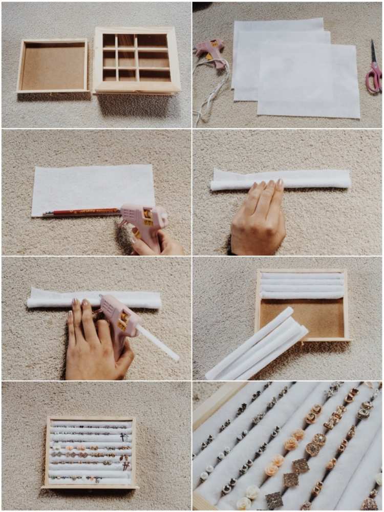 Smyckeskrin tinker instruktioner-penna-filt
