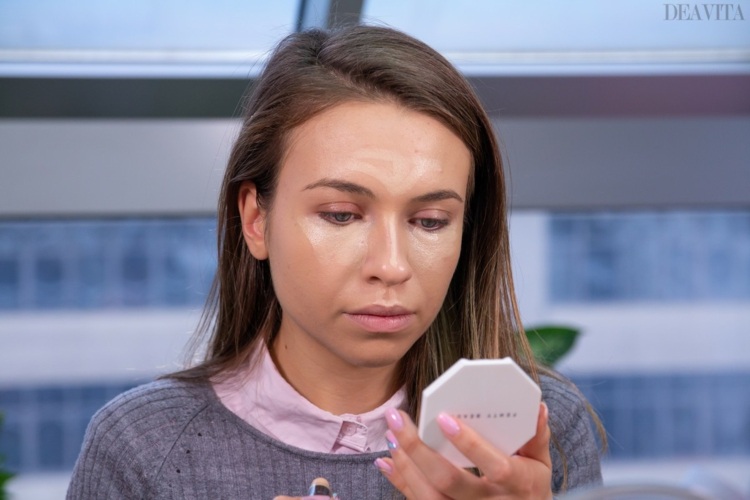 vintermakeup lämplig för daglig användning sminkinstruktioner concealer ögon panna näsa
