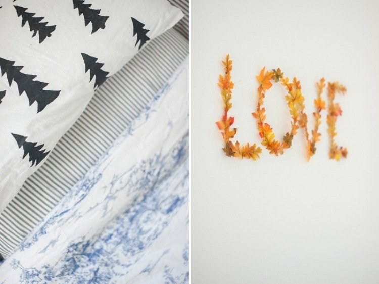 fönster-dekoration-höst-gör-det-själv-diy-höstlöv-orange-gul-kärlek-vägg-dekoration