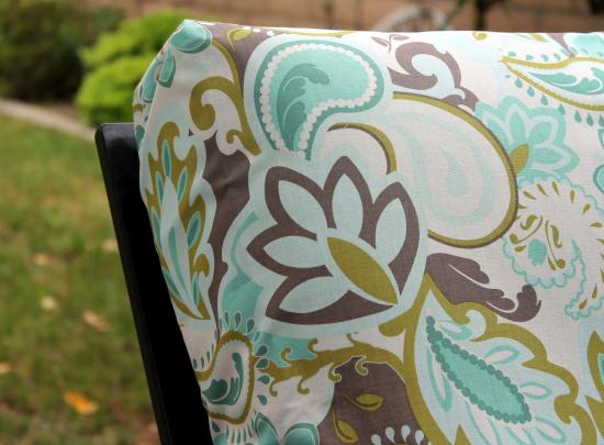 trädgård lounge idéer inredning utanför textil