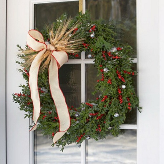 Idéer-exteriör-dekoration-till-jul-dörrkrans