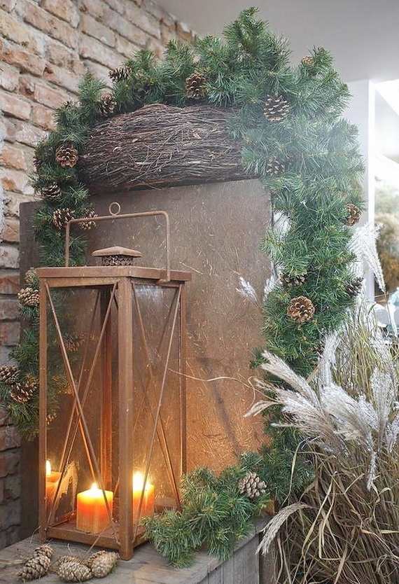 Idéer-utomhus-dekoration-till-jul-rustik-lykta