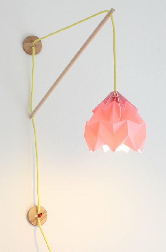 papper-lampa-origami-rosa-lamm-paraply