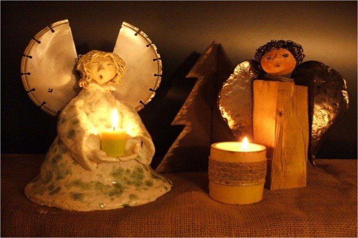 Jul-hälsningar-gjorda av keramik-och-trä