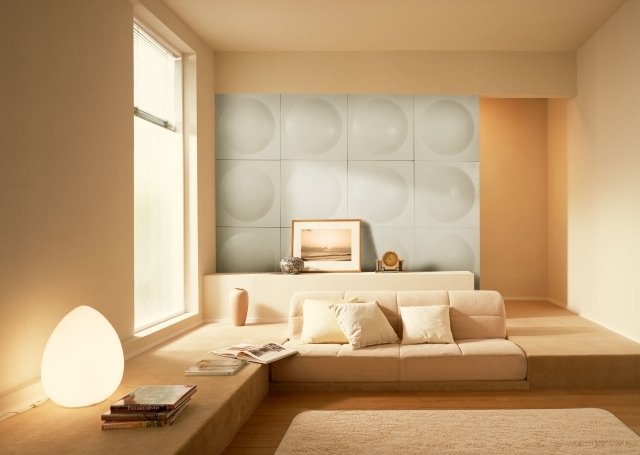 Vackra-levande-idéer-för-väggar-moderna-vita-3d-dekorativa-akustiska paneler