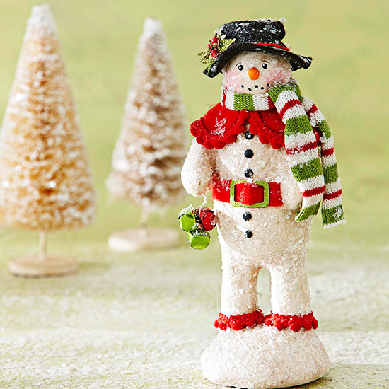 original snögubbe tinker dekoration idéer jul