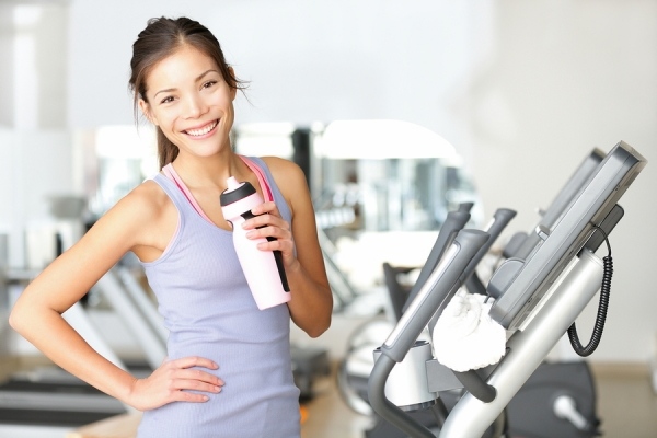 Fitness för hälsosam kropps aerob träning