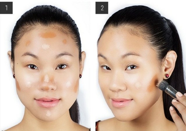 skönhetstips och tricks ansiktsmakeup knoturen