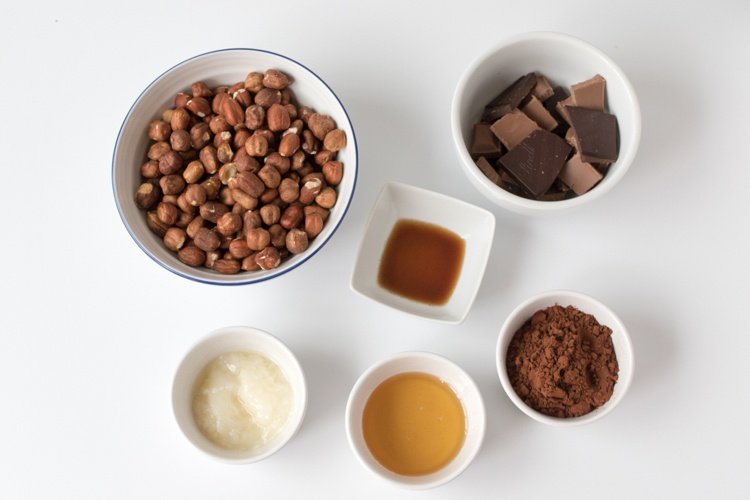 Gör dina egna Nutella recept ingredienser till choklad