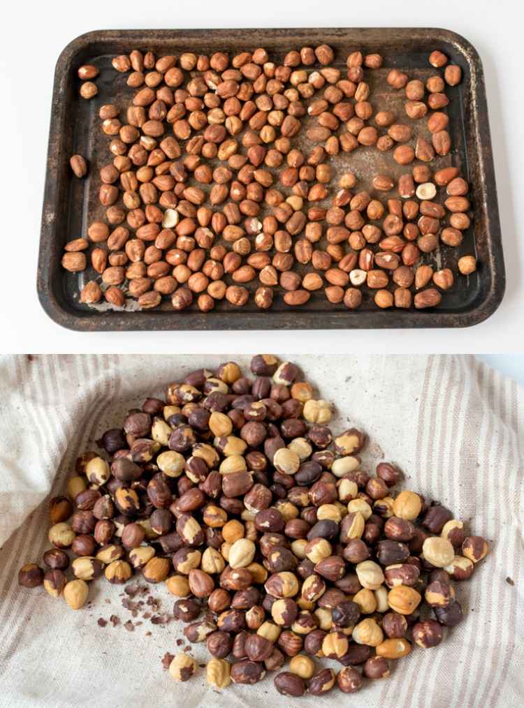 Gör ditt eget chokladspread nutella recept som rostar nötter
