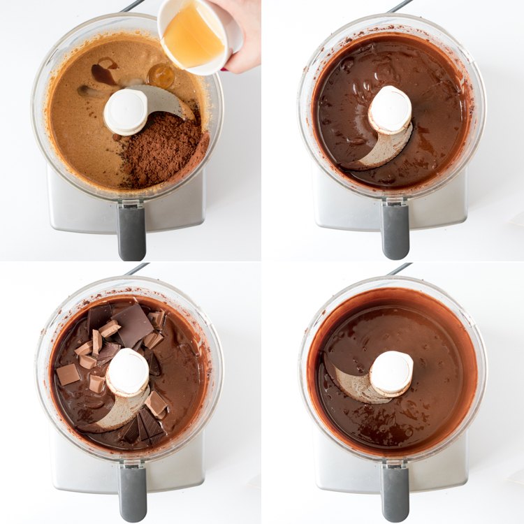 Gör ditt eget chokladspread nutella hälsosamt recept sötningsmedel choklad
