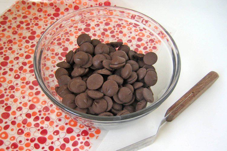 Choklad massa dekoration kaka