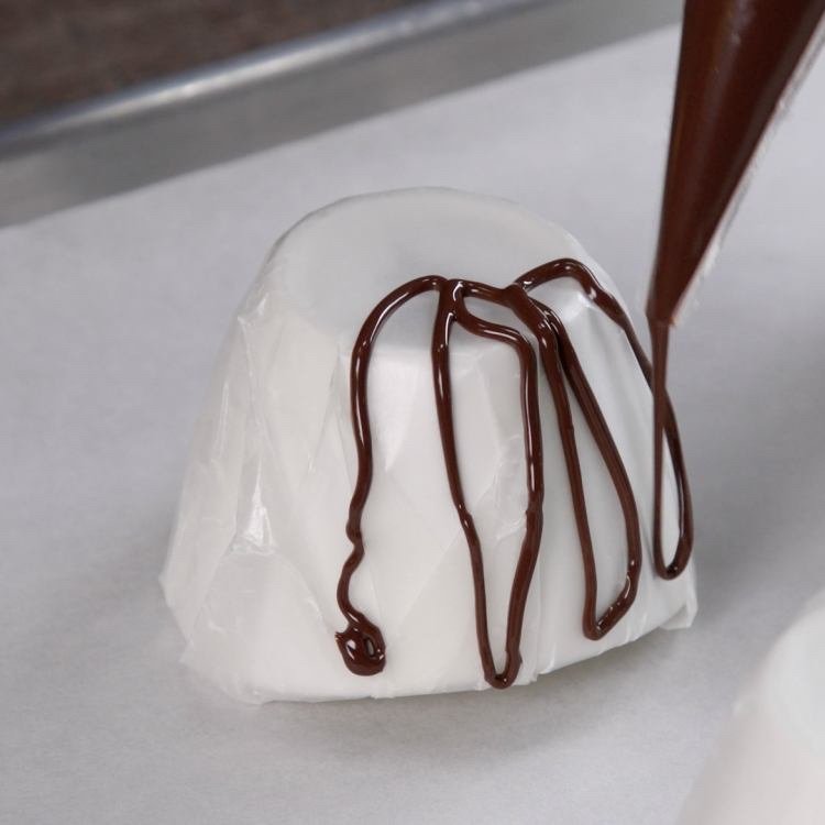 Gör chokladskal själv Instruktioner utan ballong