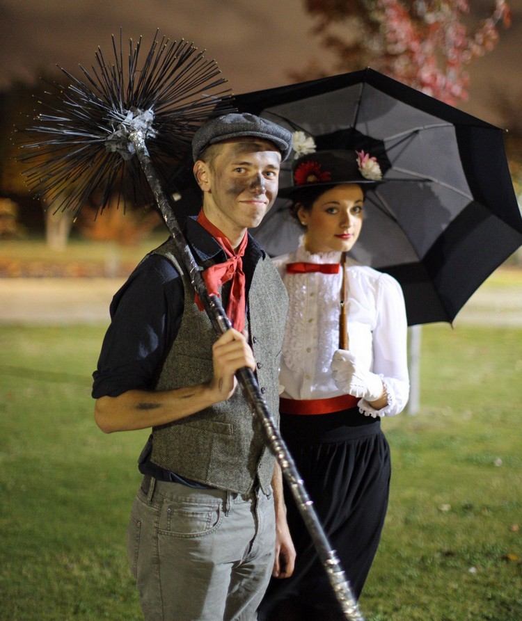 bert skorstensfejarkostym mary poppins partnerdräkter