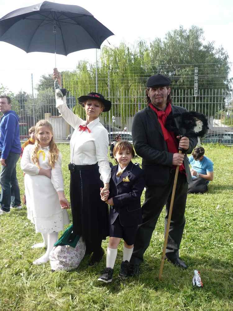 familjedräkter mary poppins skorstensfej rolig