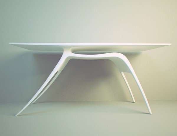 Rådjur skrivbord kontorsmöbler futuristiska design kontor