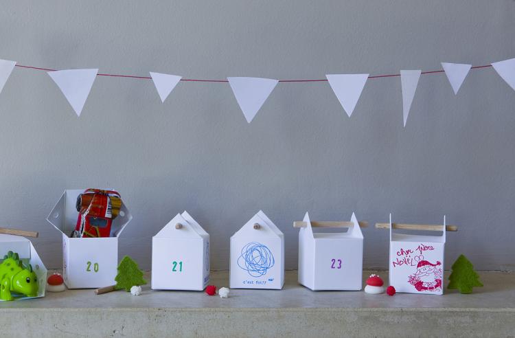 hemlagad-advent-kalender-imitation-lådor-kartong-små-barn-gåvor