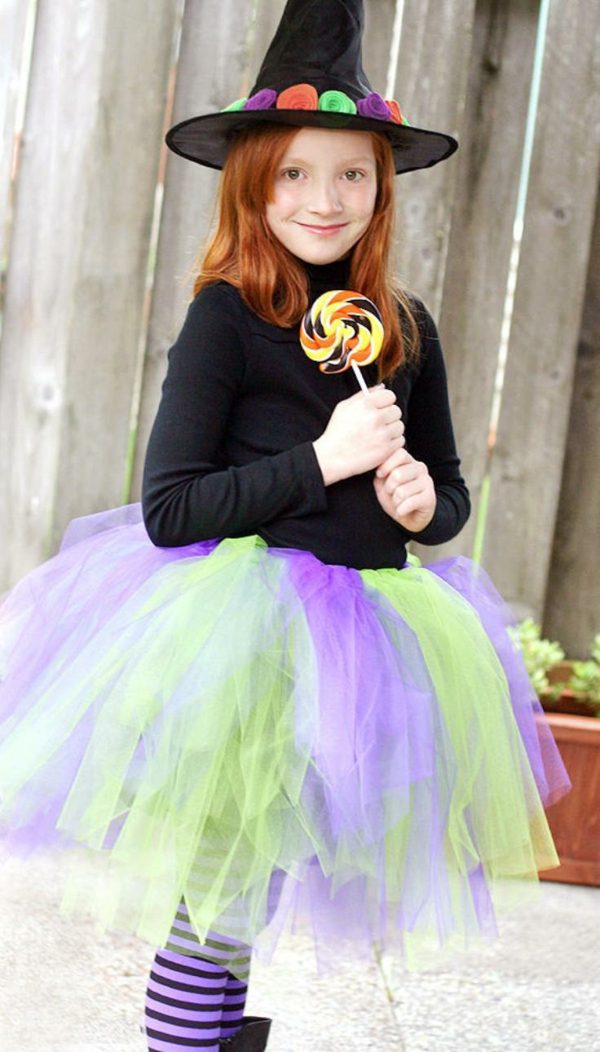 Idéer flicka häxa söt idé tutu kjol