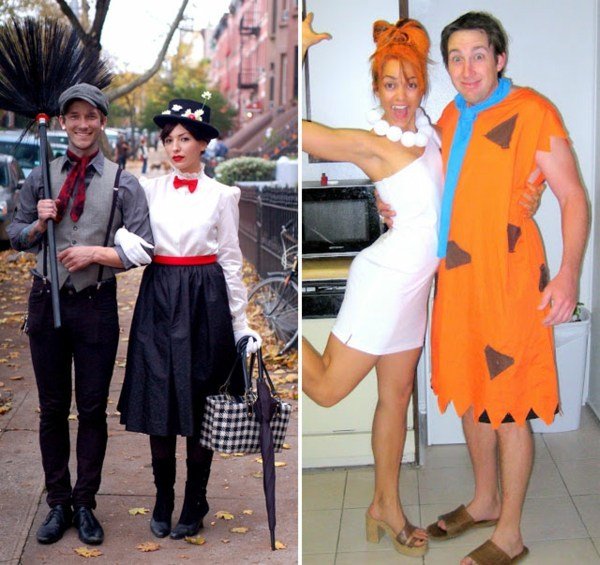 Mardi Gras exempel Paara Flintstones Mary Poppins