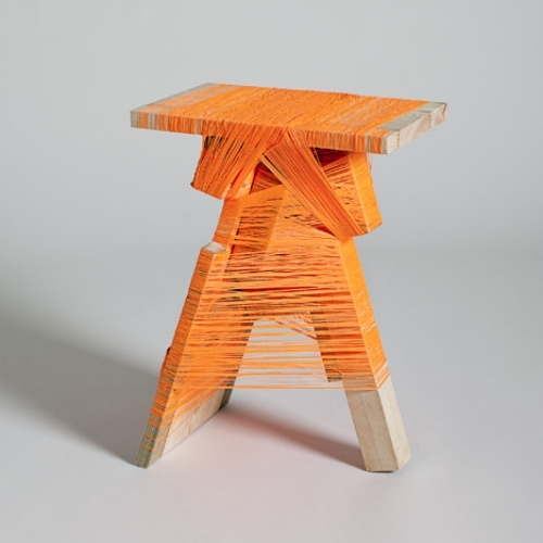 pall orange designmöbler av anton alvarez