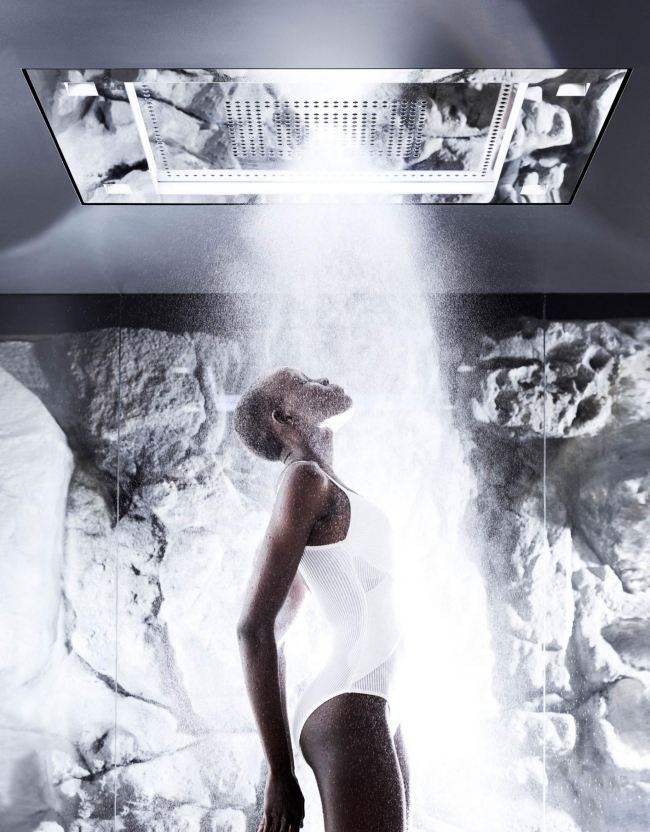 innovativ design sensory sky designer shower från dornbracht