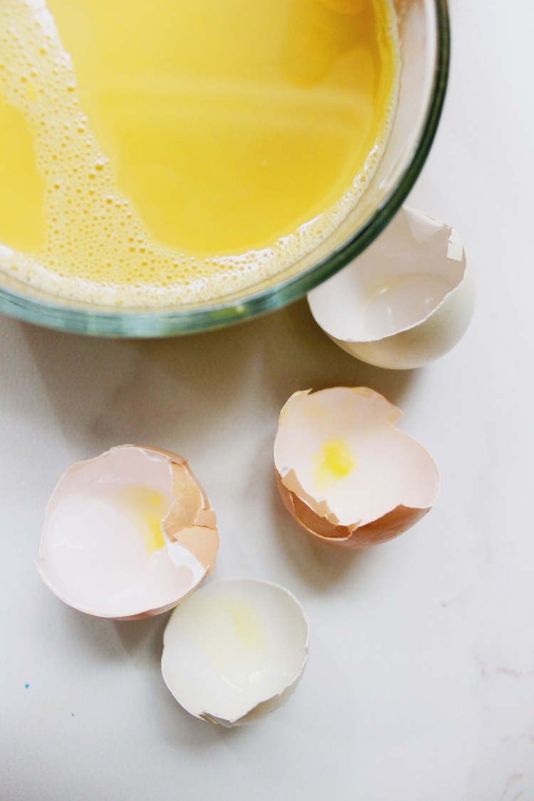 Gör ditt eget schampo hårbalsamrecept ägg naturligt