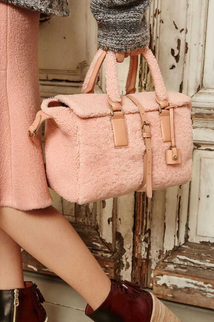 Shearling Väskor Outfits Handväskor Trend Höst Vinter 2020