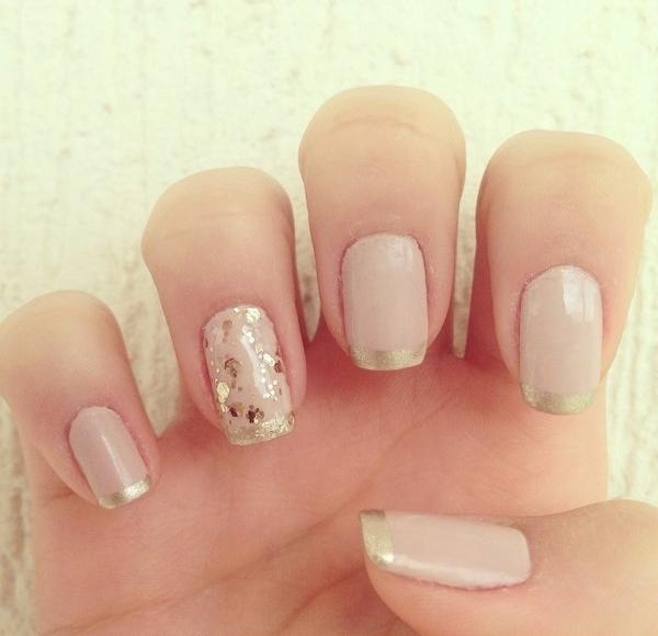 idéer-subtil-Shellac-naken-look-guld-glitter-kant