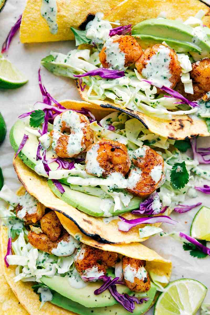 Räkor Tacos med Avokado Enkla sommarrätter Enkla middagsrecept