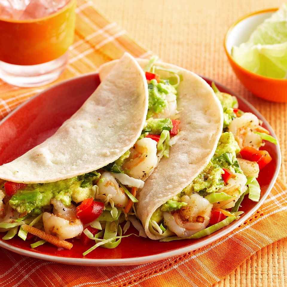 Recept på räkor tacos gör helt enkelt quacamole själv