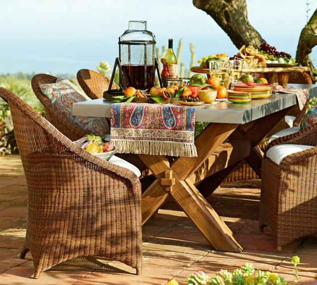 Sommarsol trädgård trädgård möbler design idéer lykta