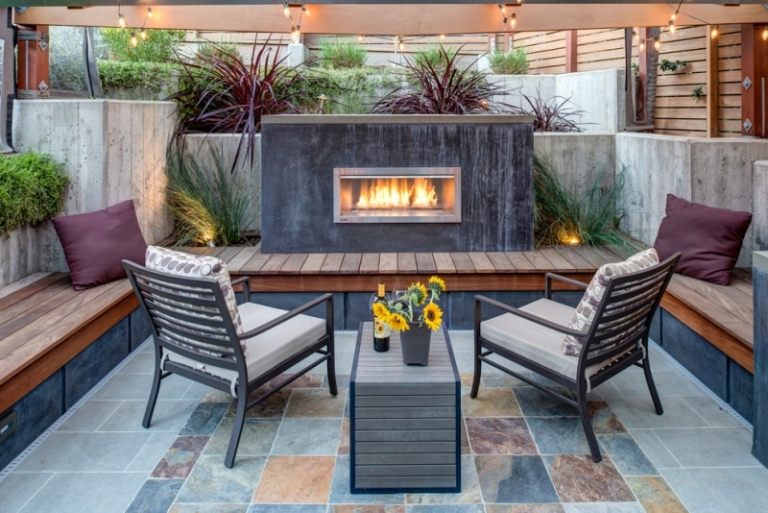 Sittplatser-i-trädgården-tak-pergola-idéer