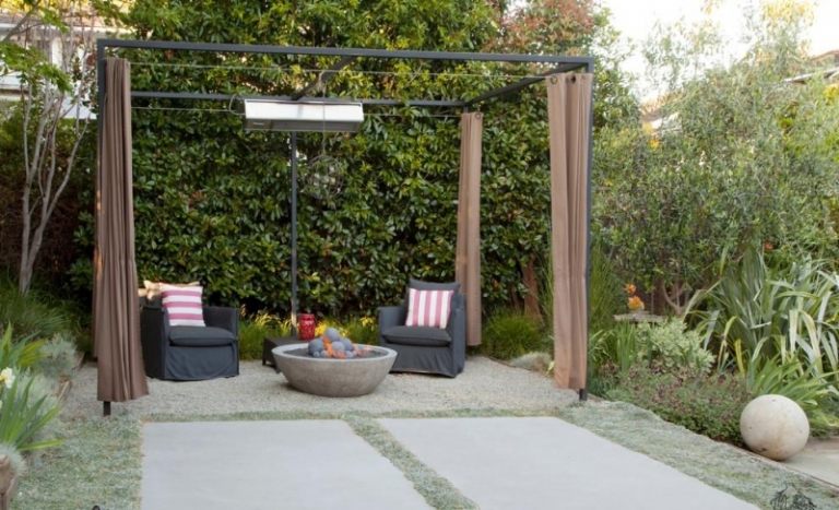 Sittande-i-trädgården-moderna-idéer-gardin-design