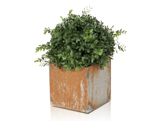 järn design planter rost effekt linne roshults