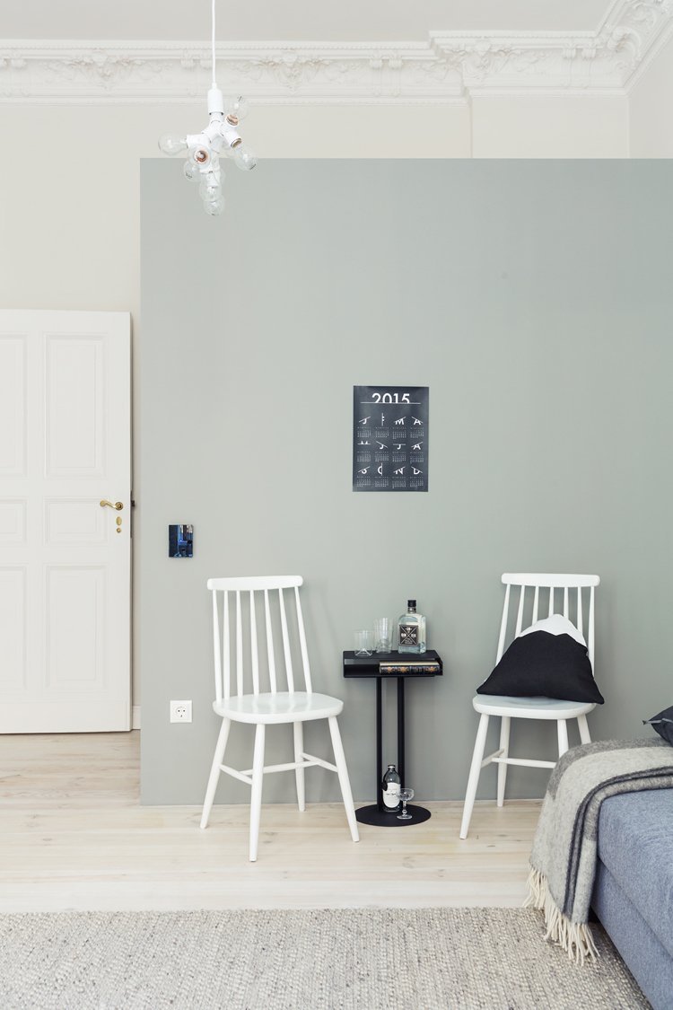 Skandinavisk matta -design-vävd-grå-modern-minimalistisk