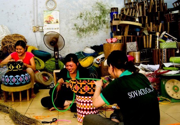 Traditionellt hantverk i Vietnam
