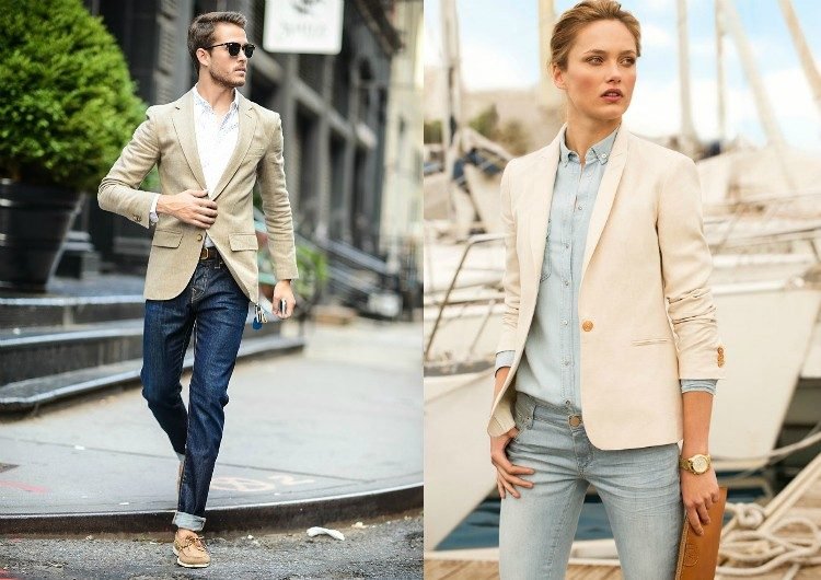 Smart casual klädkod-kvinnor-män