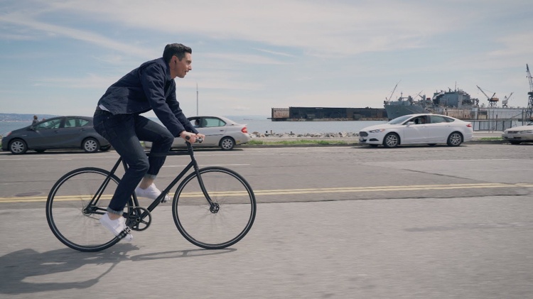 Jeansjacka smart teknik levis cyklistdesign
