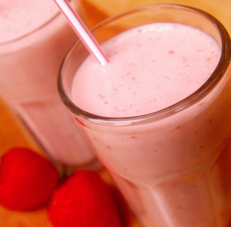 smoothie strawberry shake fruit straw recept ideas