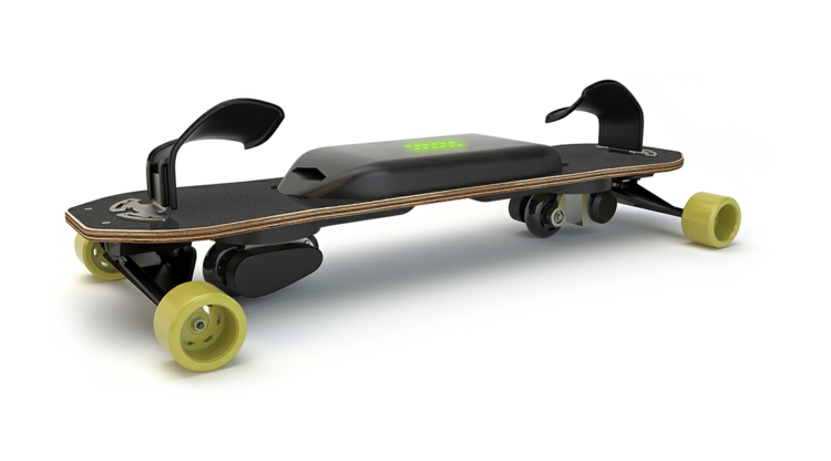 Snowboard motion skateboard motorbatteri